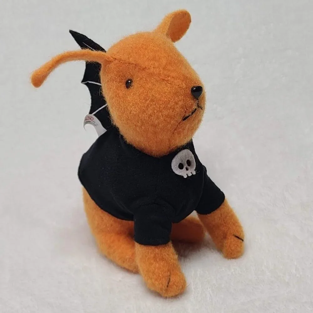 2024 Target Halloween Bullseye Playground Plush Fabric Figure Bat Costume Skull
